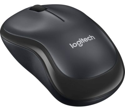 LOGITECH M220 Silent Wireless Optical Mouse - Charcoal LOGITECH M220 Silent Wireless Optical Mouse - Charcoal